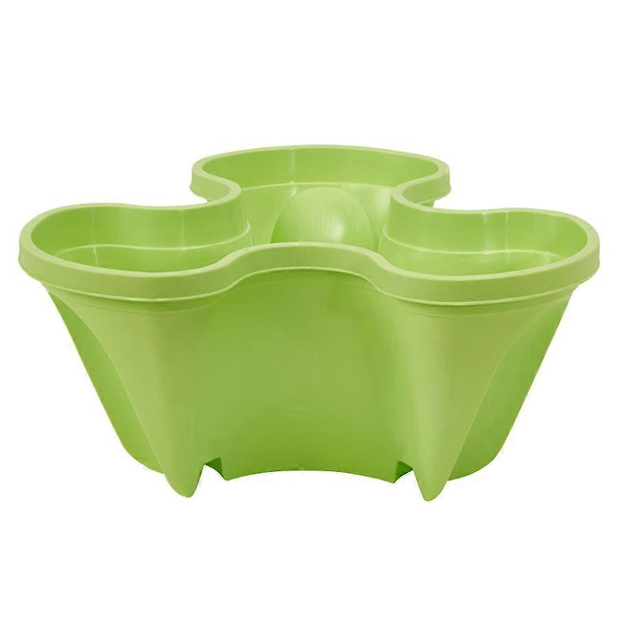 Multi-layered PP Three-petal Planter for Strawberries