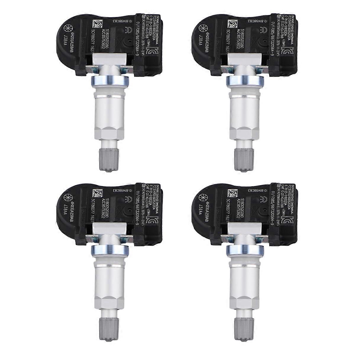 4Pcs Car TPMS Sensor 4H23-1A159-AB for Range Sport LR3 LR2 Tire Pressure Sensor Monitoring System