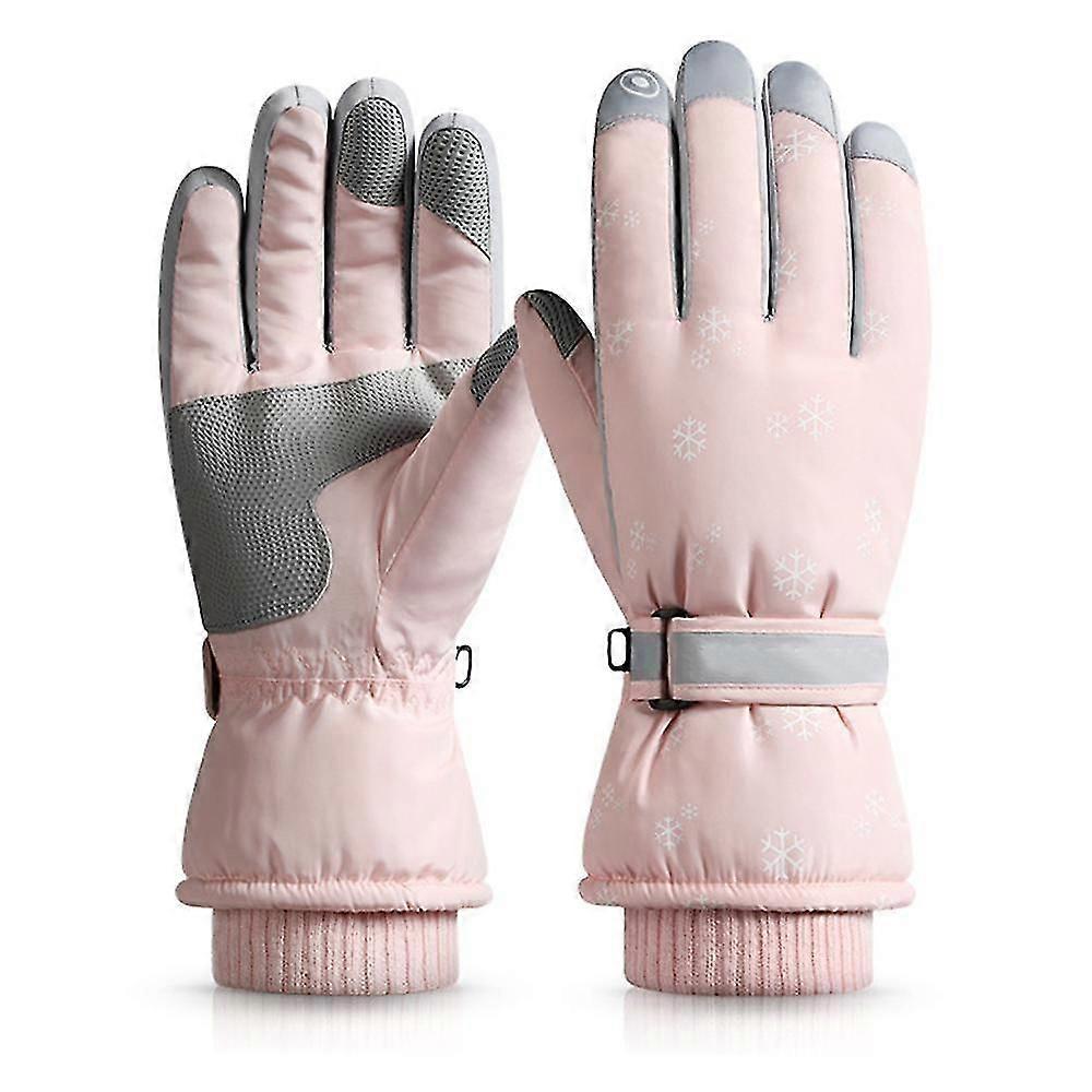 Snow Gloves Waterproof Winter Ski Gloves Warm Neutral Gloves