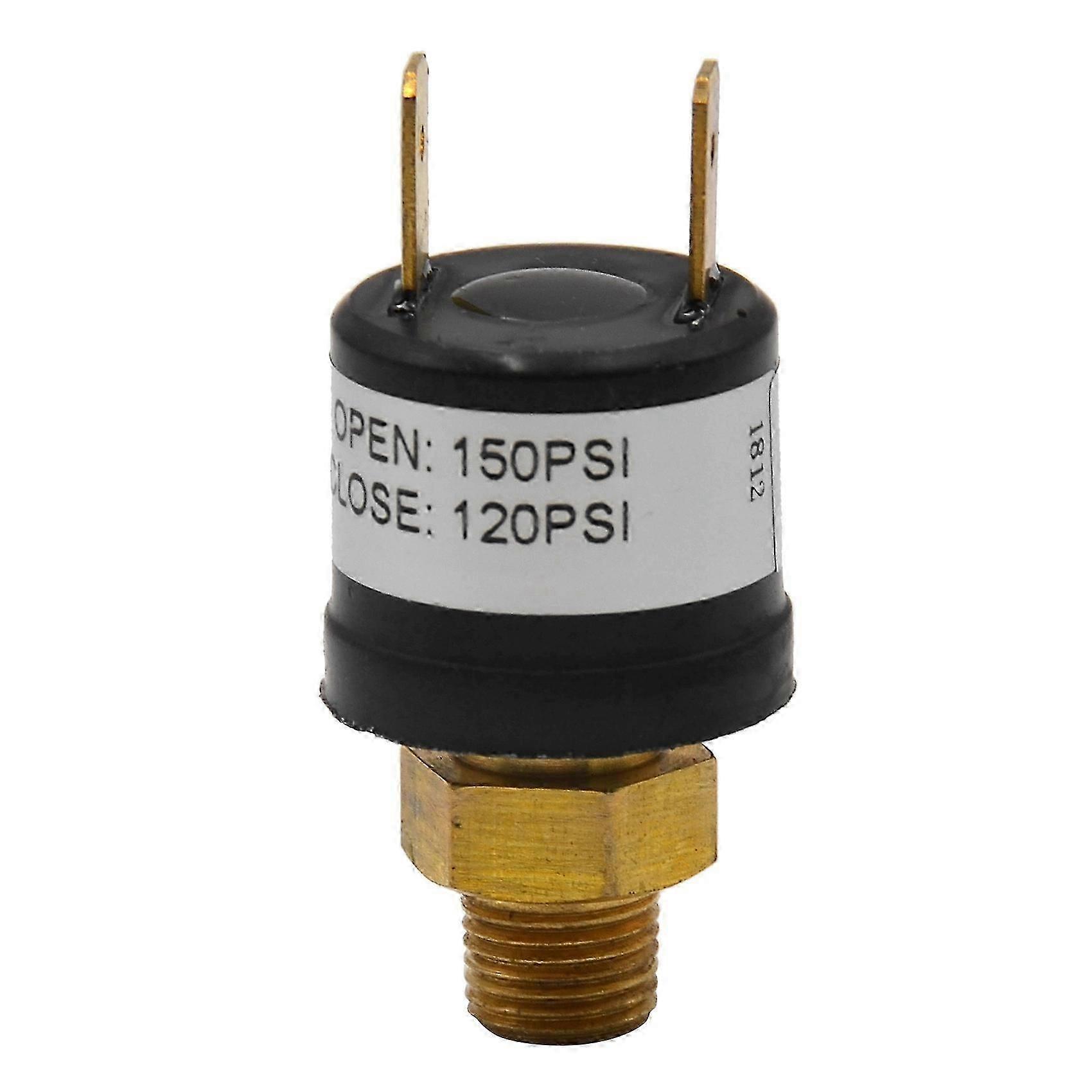 Διακόπτης πίεσης αέρα 12V 120-150 PSI εκτιμημένος για συμπιεστή κέρατος τρένου τρομπέτας
