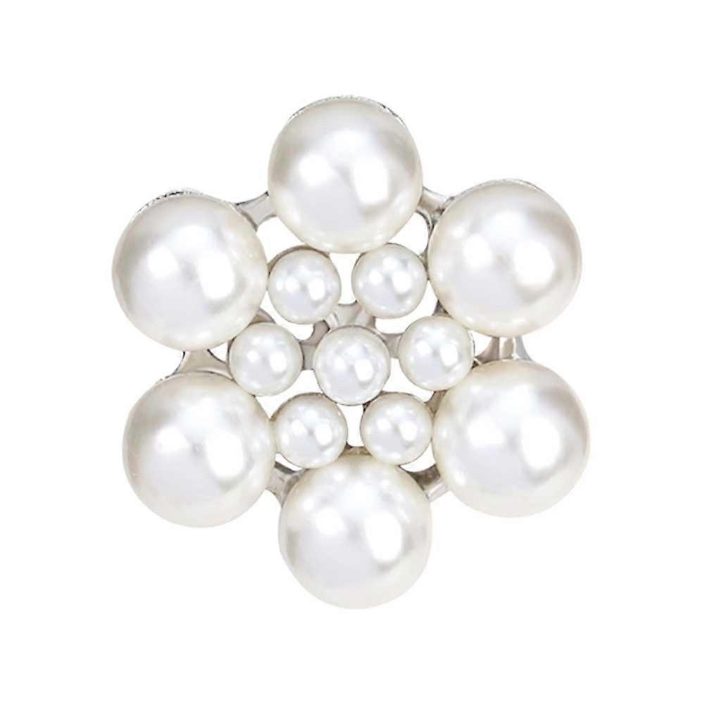 Vrouwen Dame Mooie Bloem Vorm Kleine Broche Mode Legering Kleding Tas Revers Pin