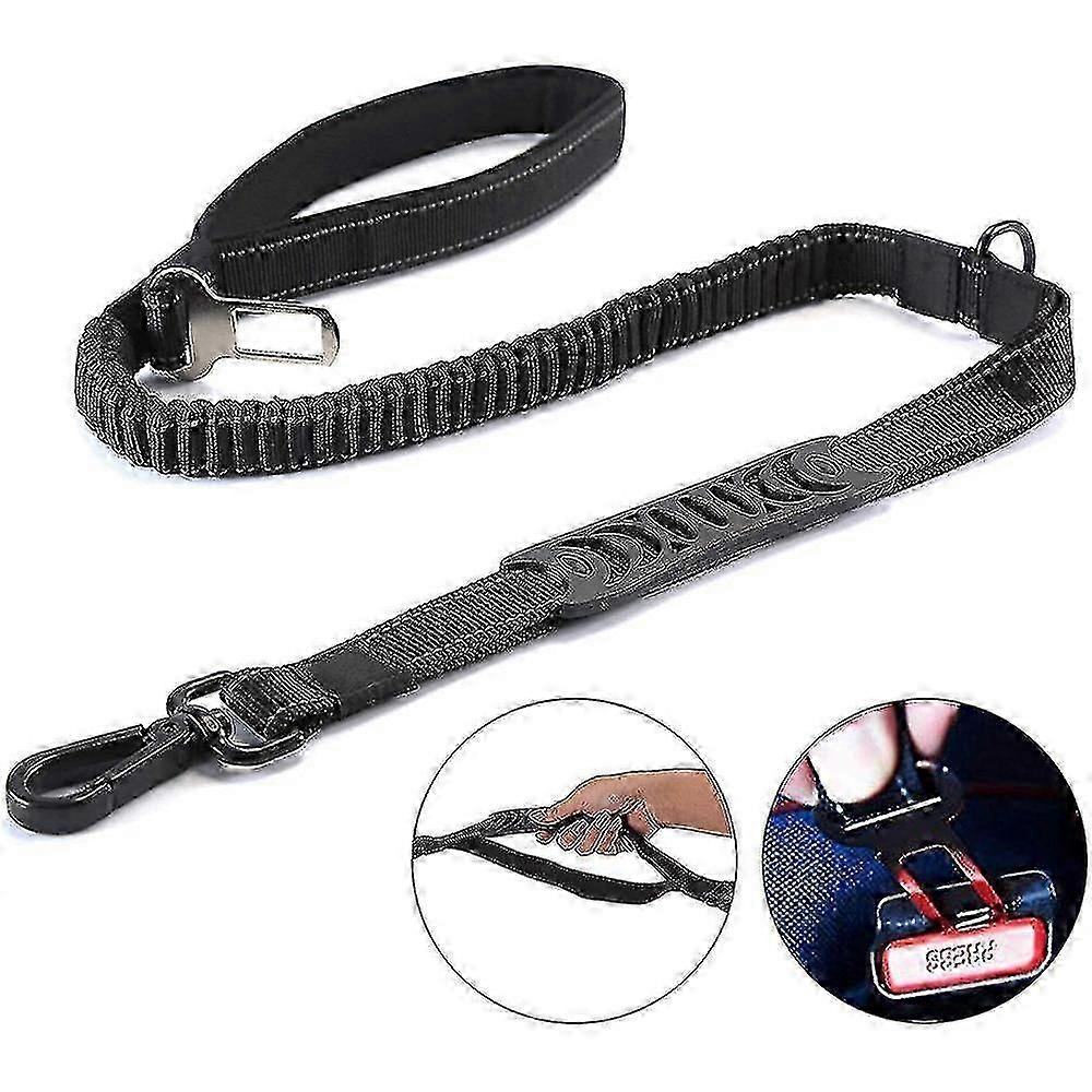 Heavy Duty Dog Leash For Large Dogs Up To 40kg, Reflective Bungee Leash