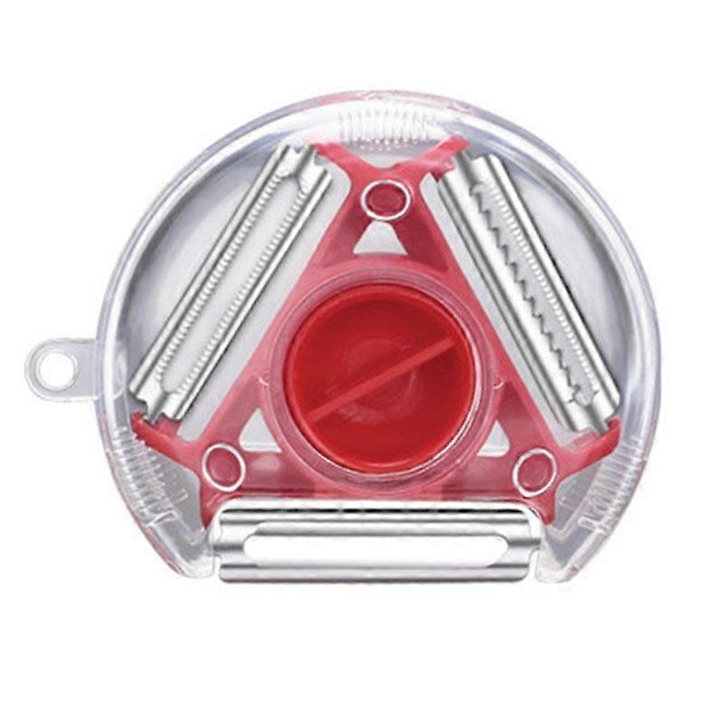 3-in-1 Peeler Set: Multi Peel Blade, Zesters, Grater