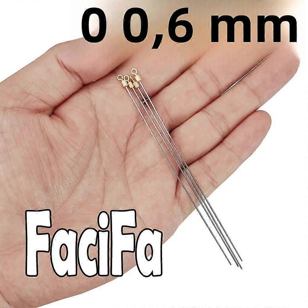 20pcs Strong Steel Fishing Long Rod Connector with Thread Diverter and Brass Barrel Clasp Fishing Accessories Facifa