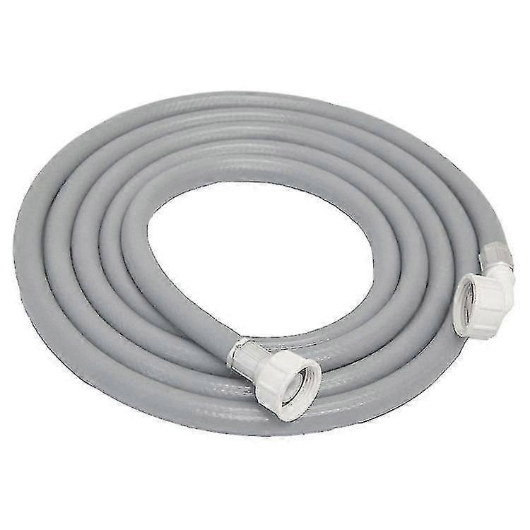 Tuyau d’entrée d’eau pour machine à laver, lave-vaisselle, 1,5 m gris Machine à laver Tuyau d’entrée Machine à laver Tuyau