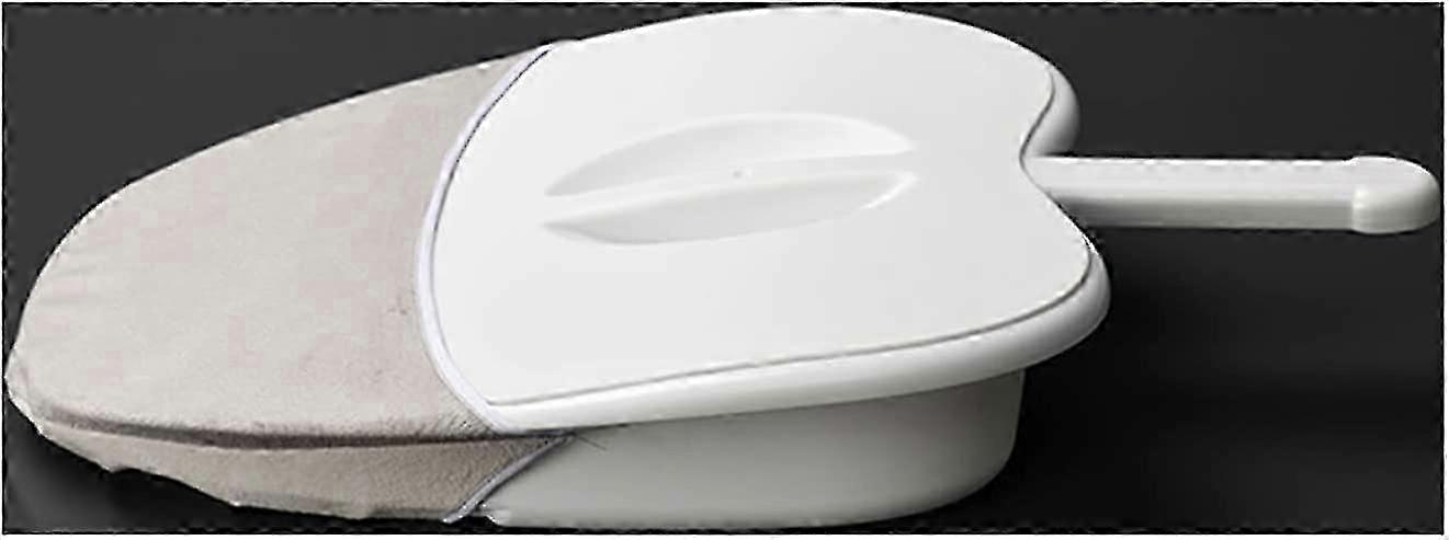 Bedpan Adult Slipper Bed Pan With Lid Performance Health For Personal Home Use And Nursing Care Use,white