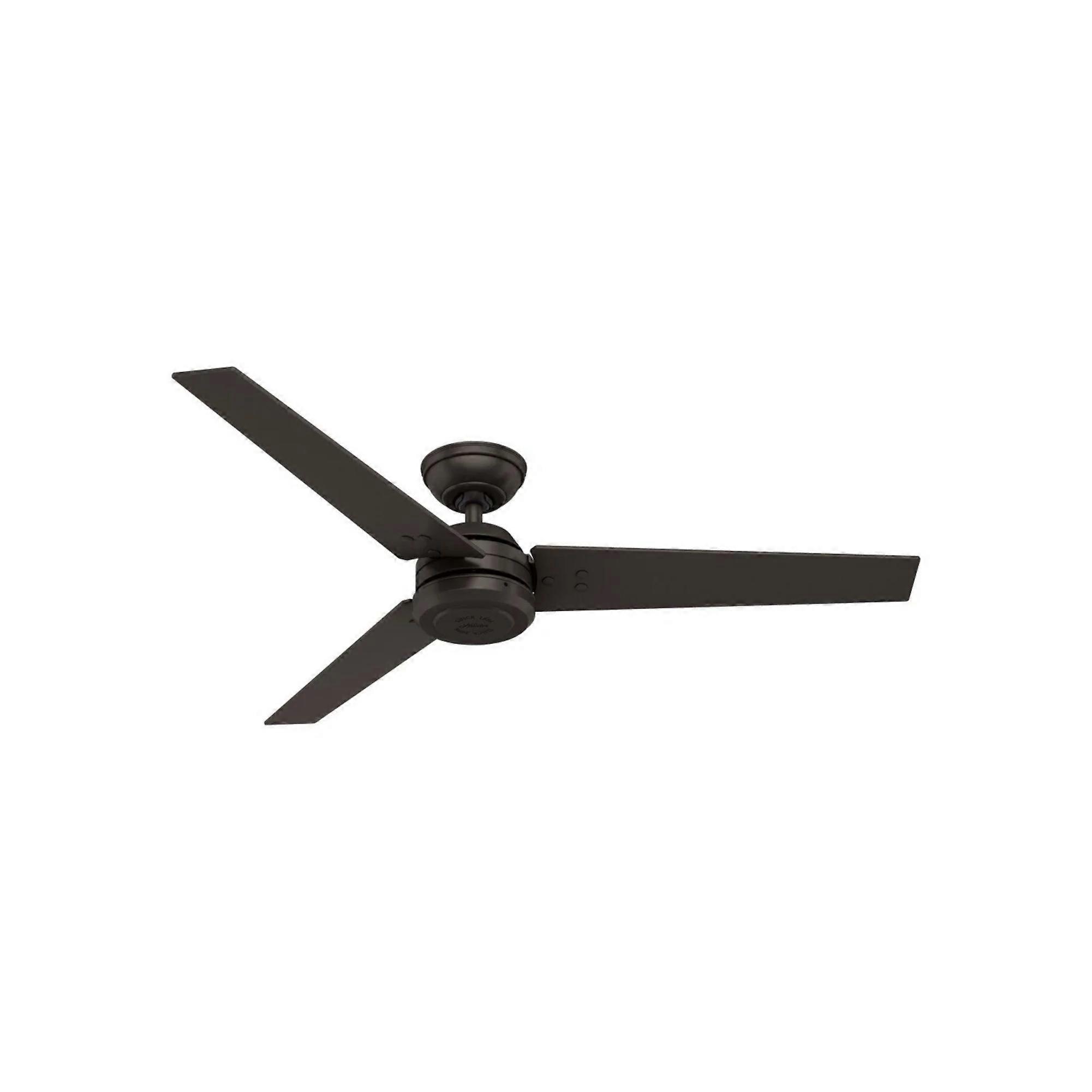 Ceiling fan Protos Bronze 132 cm with wall switch