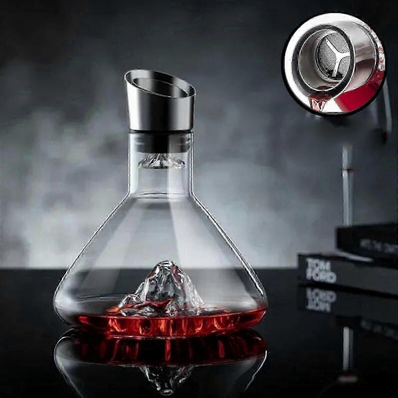 IsbergsvinkaraffKristallglasRött vinsnabbfilterväckningVindispenser