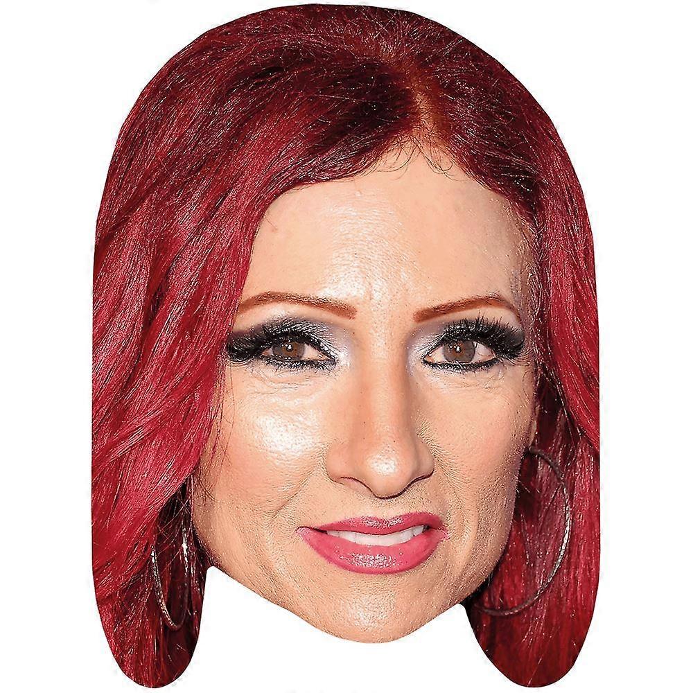 Jade Starling (Make Up) Big Head. Larger than life mask.
