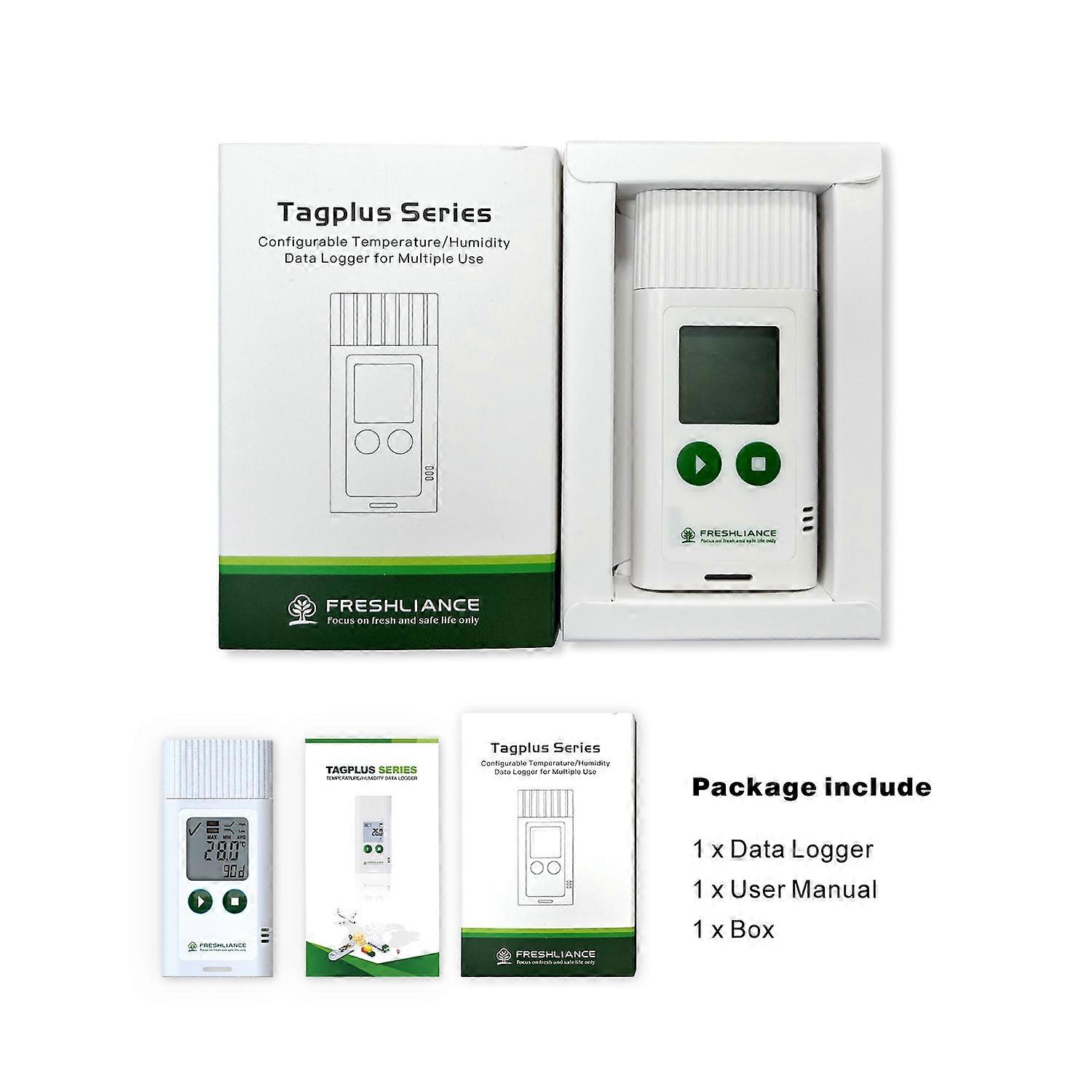 USB Temperature Recorder Fruit Cold Storage Coldchain Transportation Temperature Logger Large Capaci