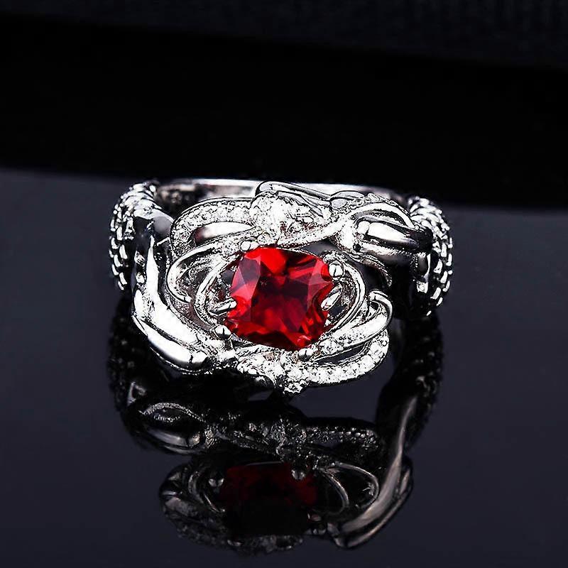 SACE GEMS Klassisk Kopparlegering Zirkonring Damsmycken Bröllopslöfte Festgåva