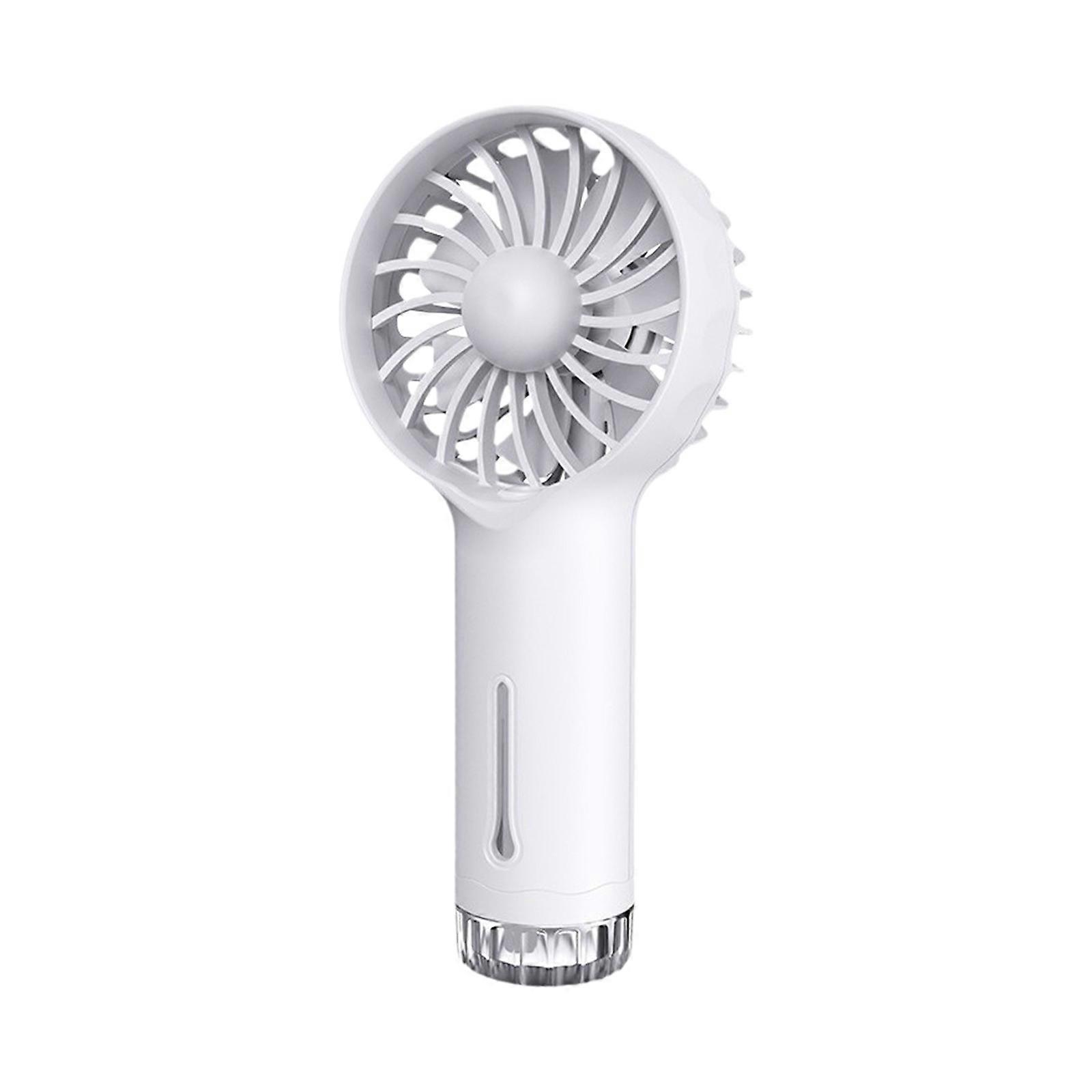 Misting Fan Usb Rechargeable Mini Portable Humidifying Small Fan Turbo