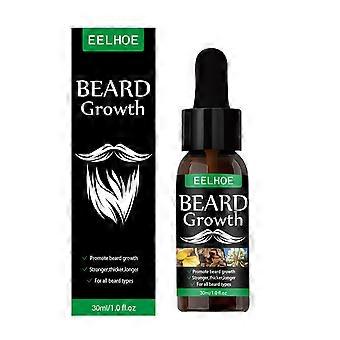 Óleo de Barba, Tratamento de Pêlos Faciais em Spray Hidratante Nutritivo Promove o Crescimento Facial e o Líquido Espessante
