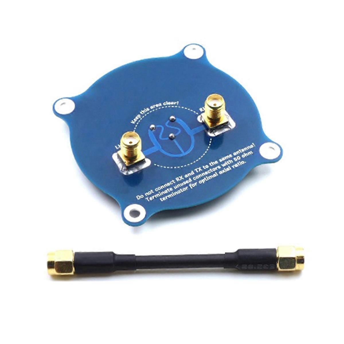 Triple Feed Patch Array Antenna 5.8G 9.4DBI Circular Polarized FPV Antenna for RC Fatshark FPV Gogg