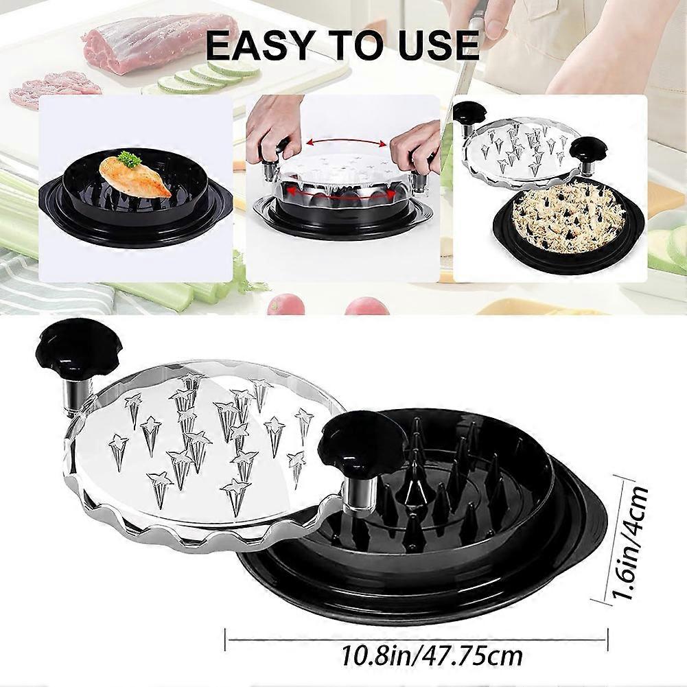 Chicken Shredder Tool Manual Twist Grinder for Chicken Breast Meat Vegetables Ground Food Kitchen Use
