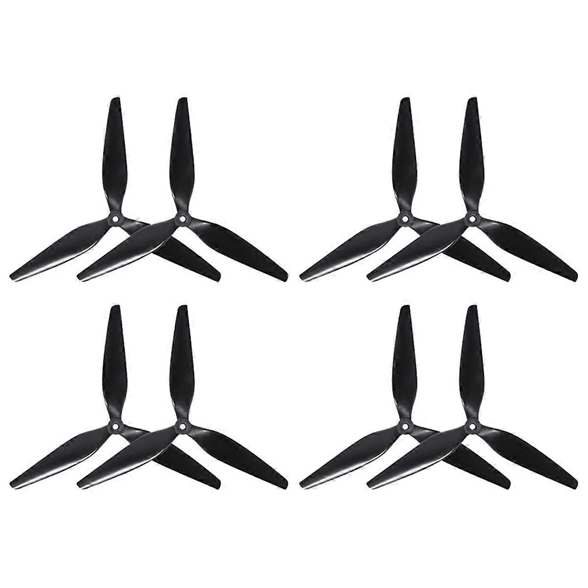 4 Pairs Propeller Blade for MacroQuad 7x4.5x3 7045 3-Blade
