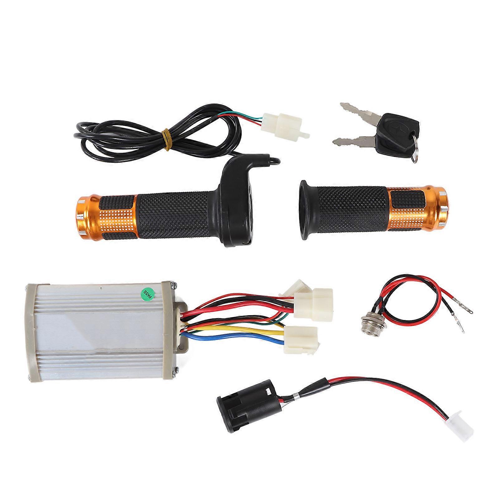 48V 800W Brushed Motor Controller Kit with Throttle and Accessories for E-Scooters & Bikes