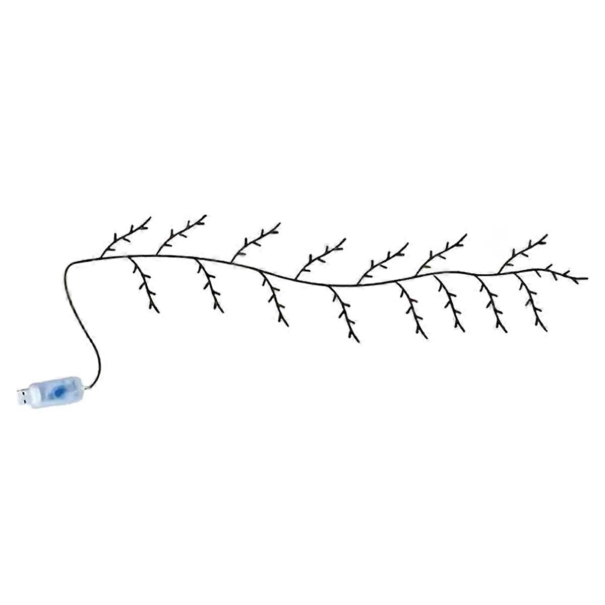 72LEDS Bendable Willow Rattan Lamp, Rattan Tree Decorative Lamp