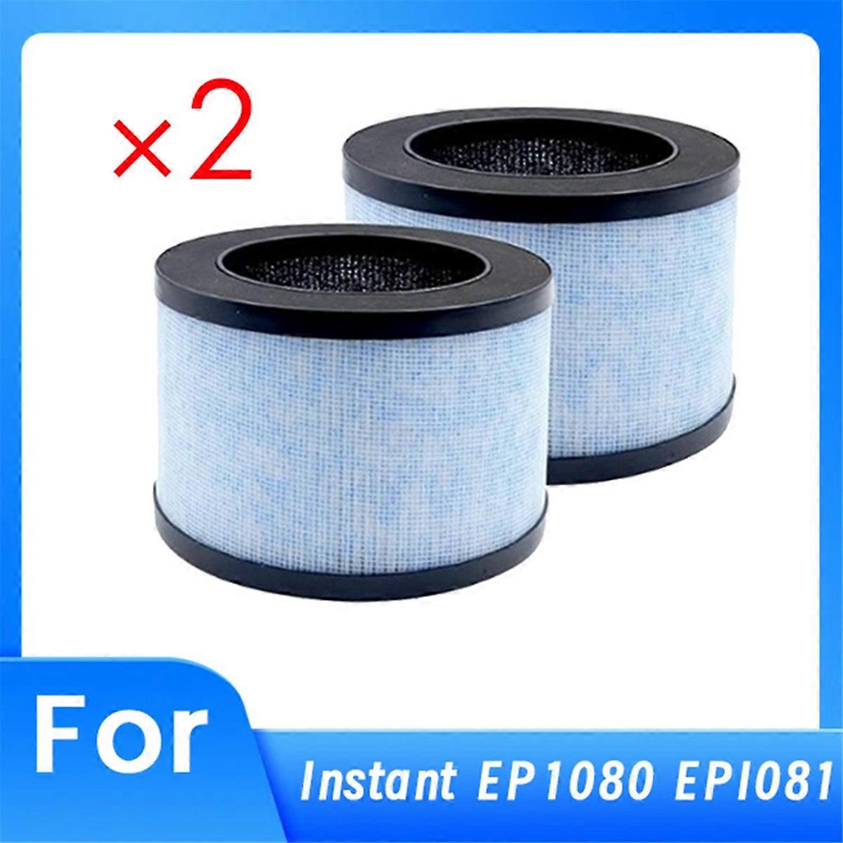 2 Pcs F100 Vacuum Cleaner Filter for Intelabe EP1080 F100 4 in 1 Activated Carbon Air Filter