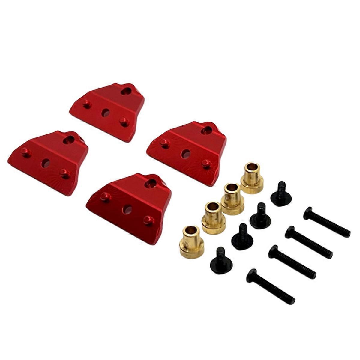Front Rear Metal Shock Mount Shock Tower For 1/12 MN82 LC79 MN78 red