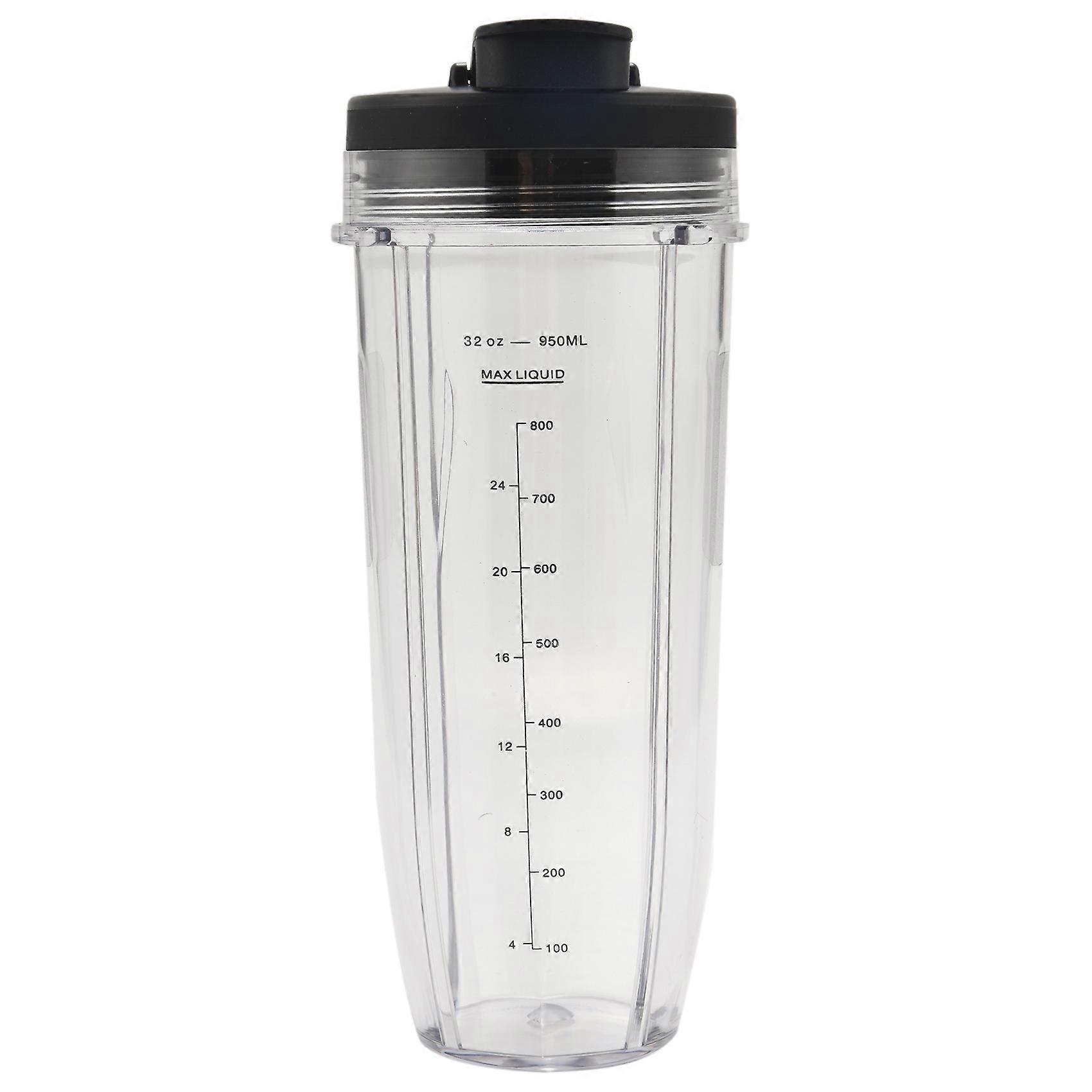 Juicer Accessories 32OZ Cup and Spout Lid for Ninja BL480 / BL490