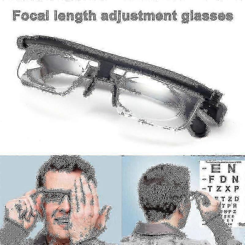 Tragbare einstellbare Stärke Linsenbrille Variable Focus Distance Vision Zoom Z13437