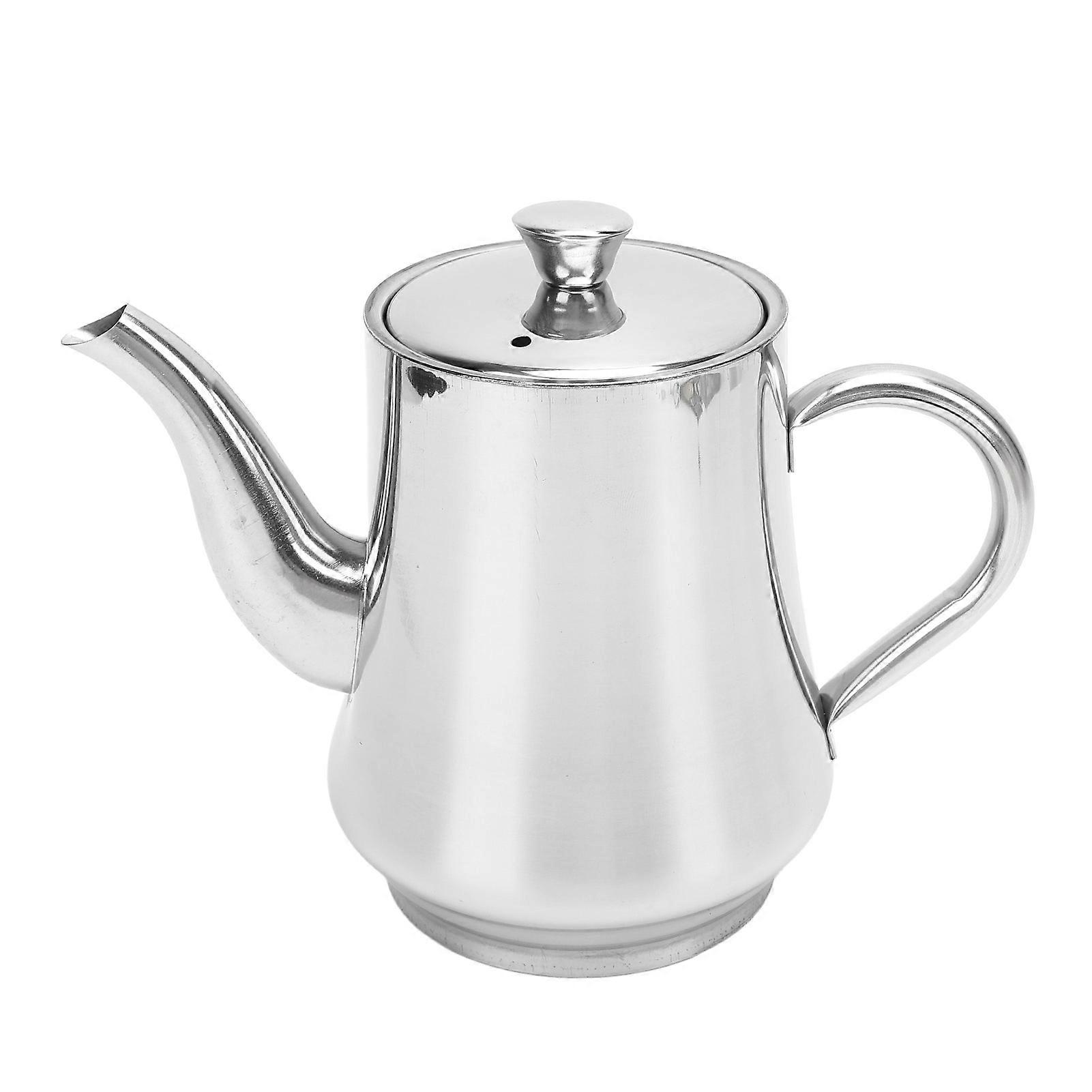 680ml Stainless Steel Oil Pot with Mesh Filter, Thick and Leakproof, for Kitchen