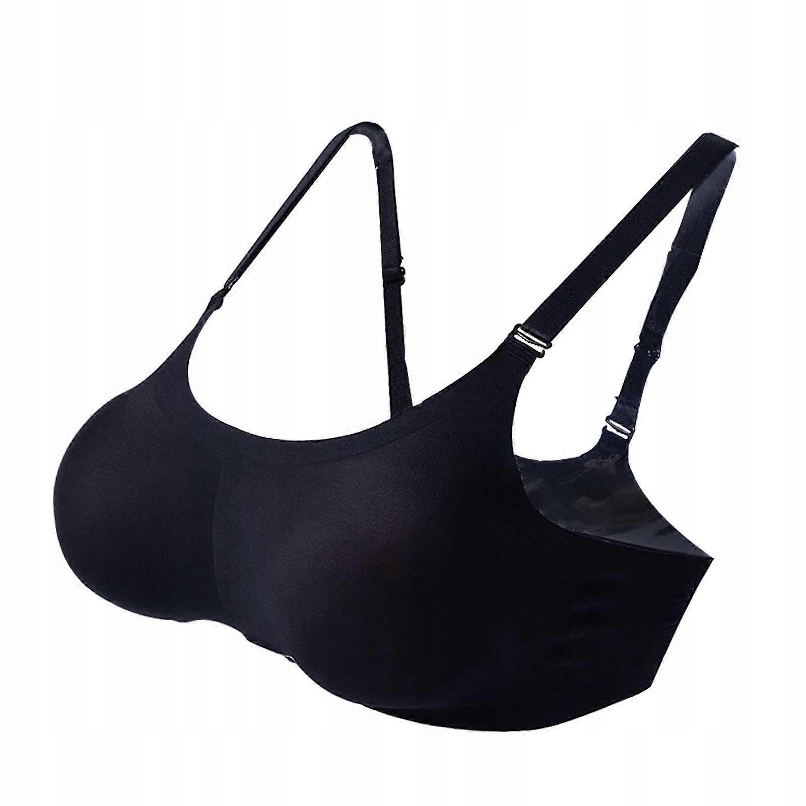 Padded Bra Colorless Silicone 2-in-1 Breast Pads Provide Universal Size