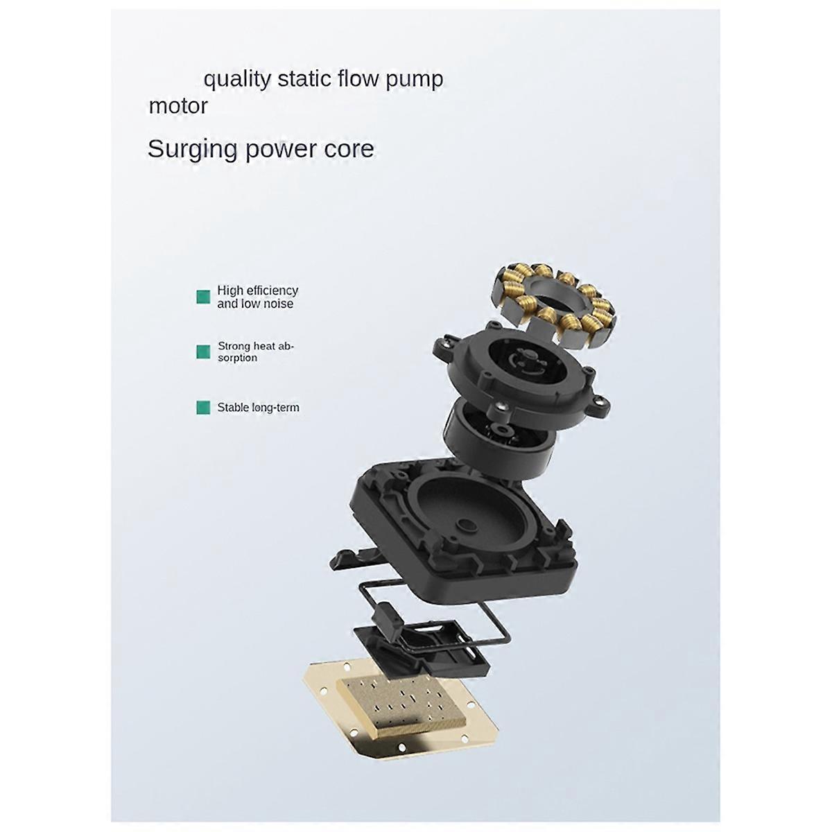 240 Water Cooled Radiator for Desktop Computer,A