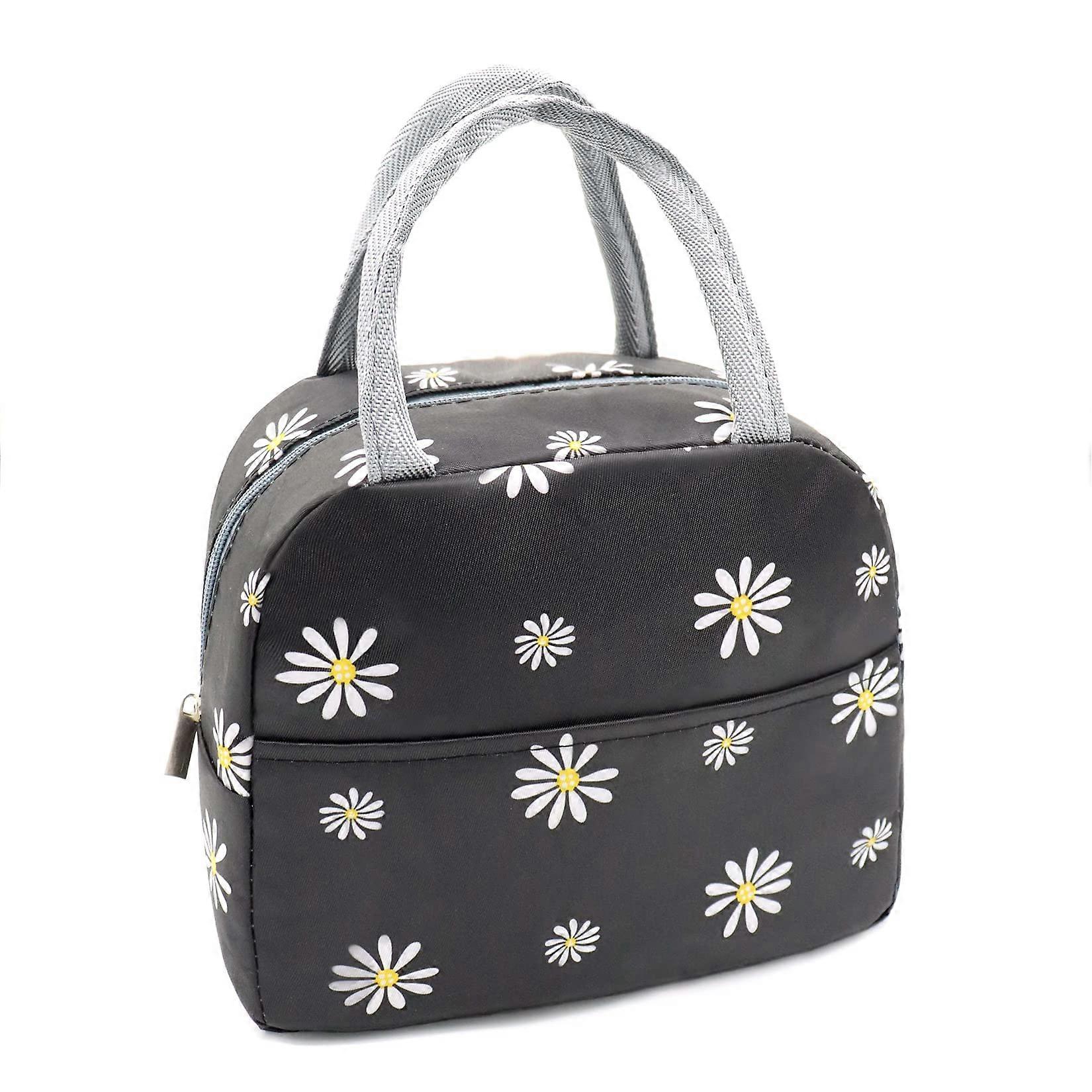 Insulated Reusable Leakproof Cooler Lunch Bag for Business Office Travel Picnic - Compact Size, Stylish Design, Durable Material