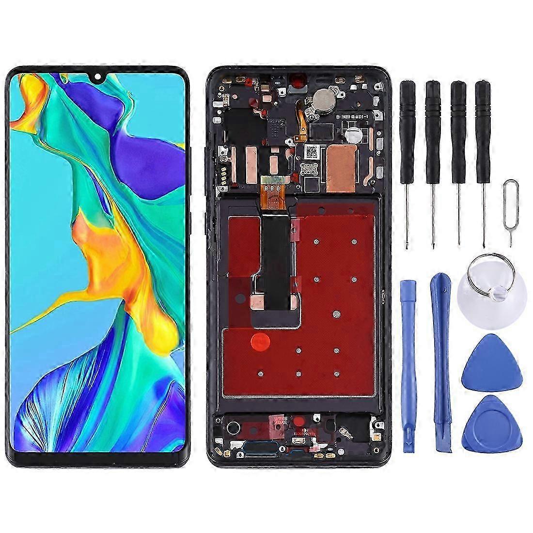 Écran LCD OLED d’origine pour Huawei P30 Pro Digitizer Assemblage complet avec cadre
