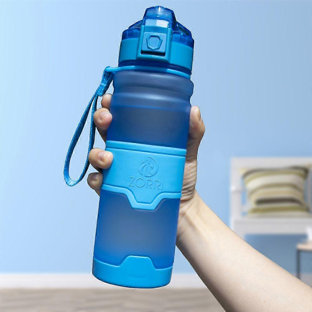 700ml Sports Bottle with Bounce Lid and Time Reminder, Overflow Resistant for Gym and Outdoors, BPA-Free Eco-Friendly Portable Bottle