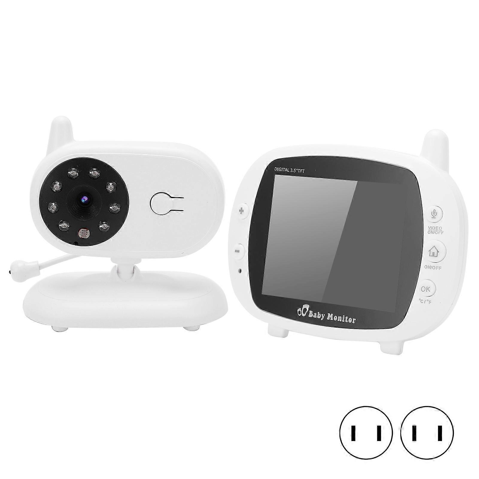 HD Baby Monitor - 2-Way o, Temperature Display, Night Vision, Multi-Camera Support