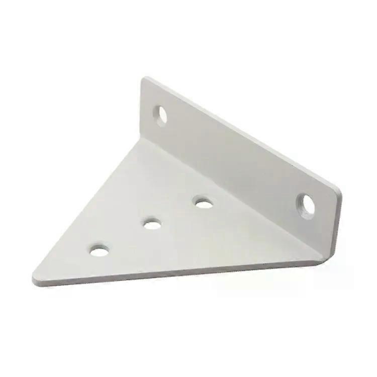 Load Bearing Invisible Triangle Bracket Wall Shelf Bracket With Screws 280x170mm White