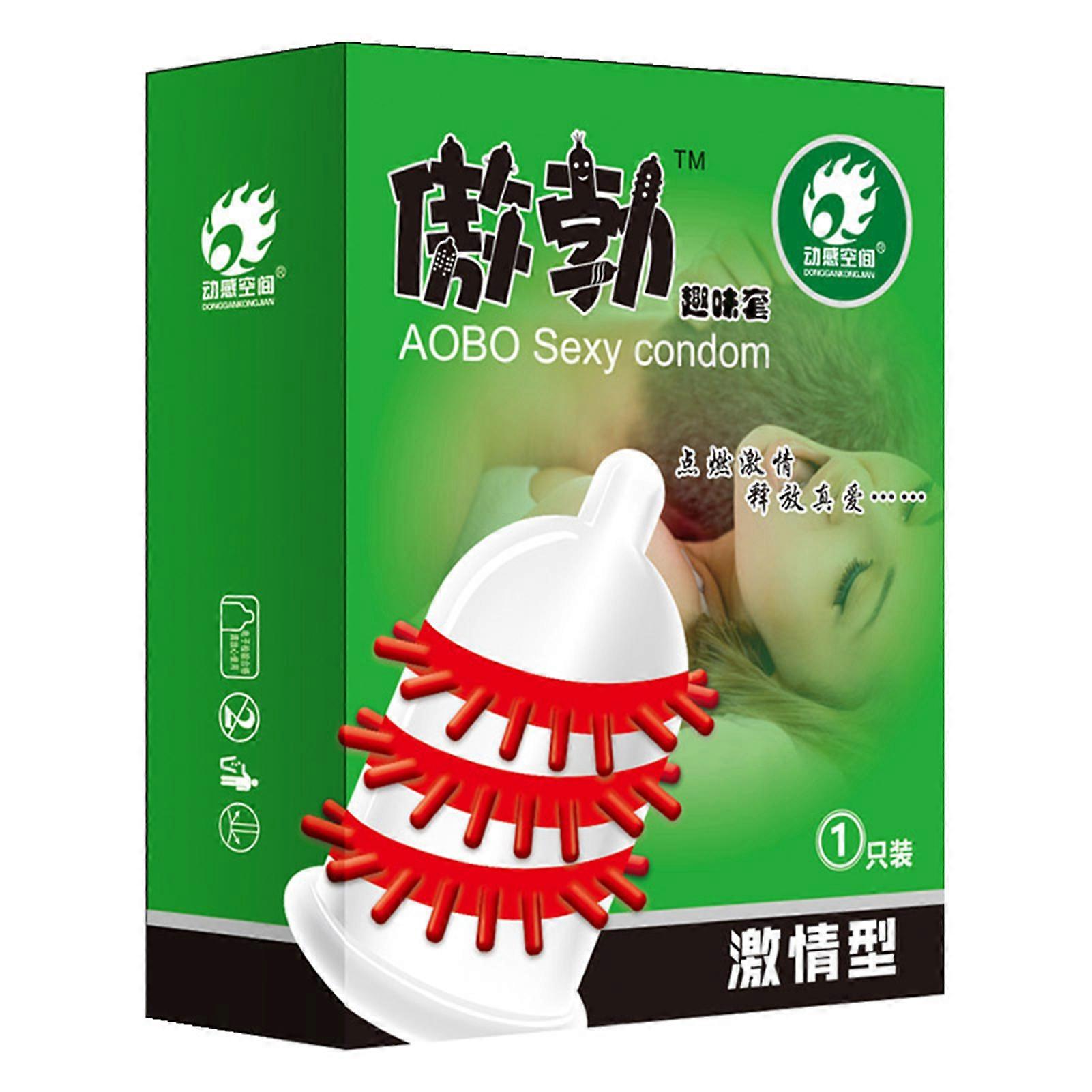 3D Large Particles Condoms High Sensitivity Condom with Large Particles for the Ultimate Pleasure Experience