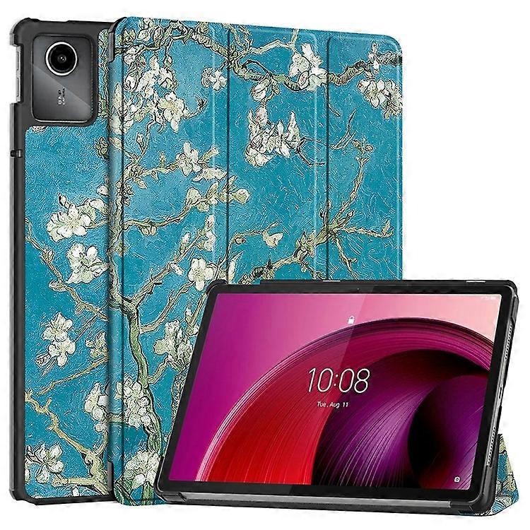 Compatible For Lenovo Tab M11 Case Trifold Stand Pattern Printing Tablet Leather Cover