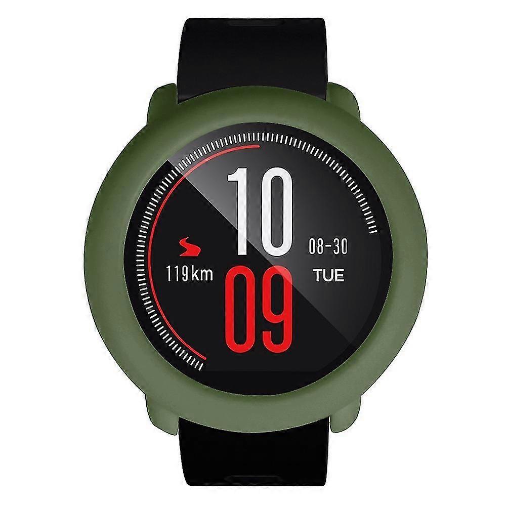 For Huami Amazfit Pace Silicone Protective Frame Soft Anti-scratch Watch Cover