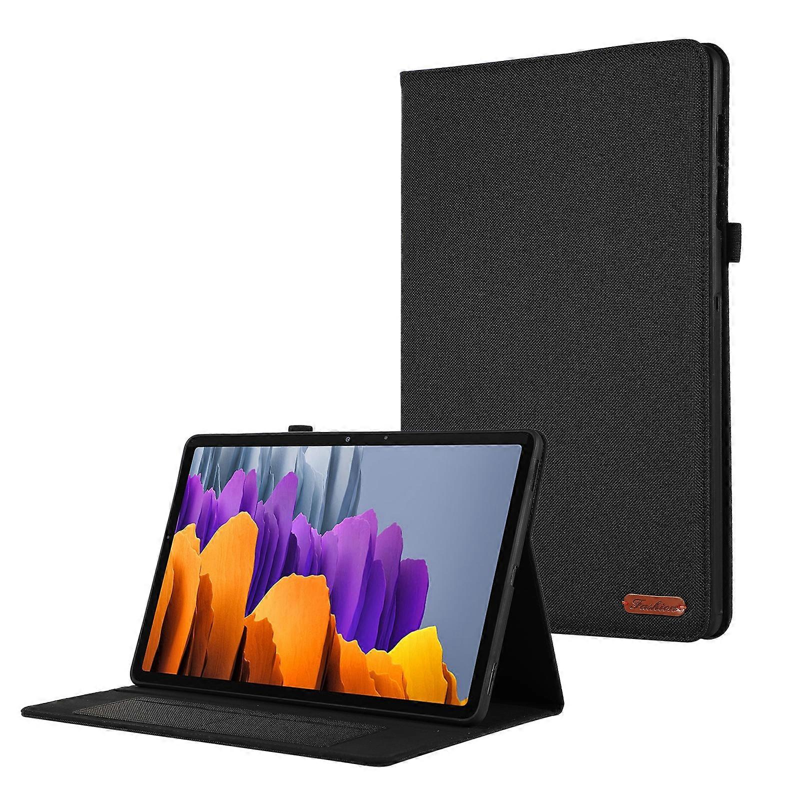 Fabric Texture Horizontal Flip Leather Tablet Case