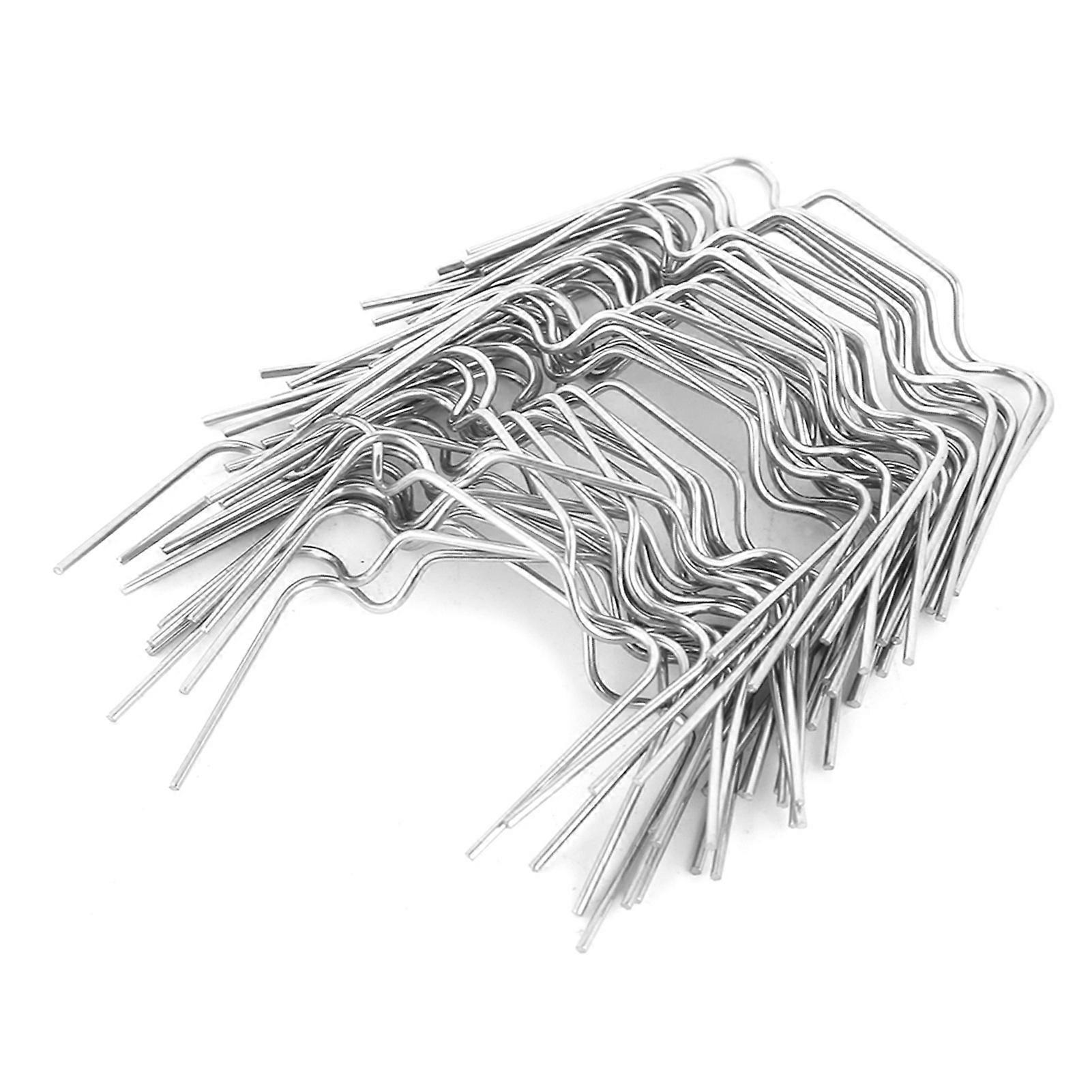 50pcs Thick Greenhouse Glazing Clips W Shape Spring Loaded Tool