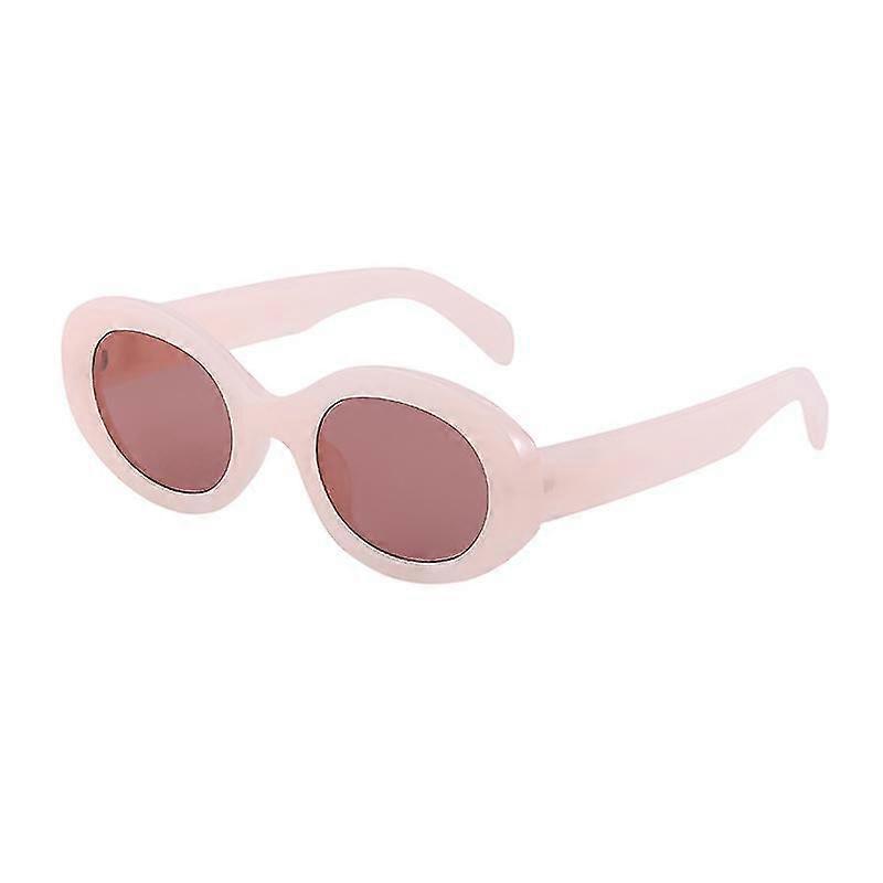 Goggles Solglasögon Kvinnor Män Retro Oval Solglasögon Flickor Pojkar Solglasögon