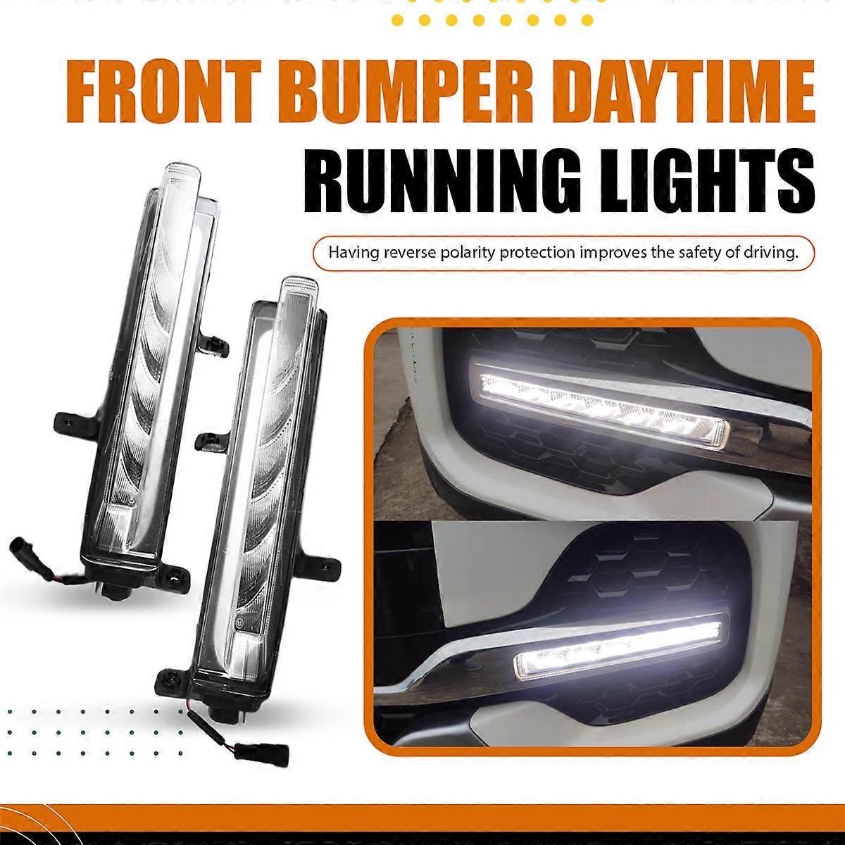 For 4/ 5x Car Front Bumper Daytime Running Light
