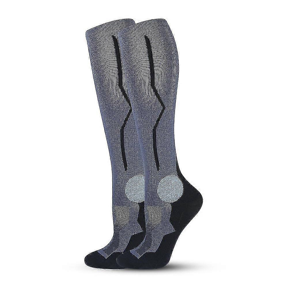 Chaussettes de compression de tube de fitness - Chaussettes de pression de fitness pour sports de plein air - Unisexe