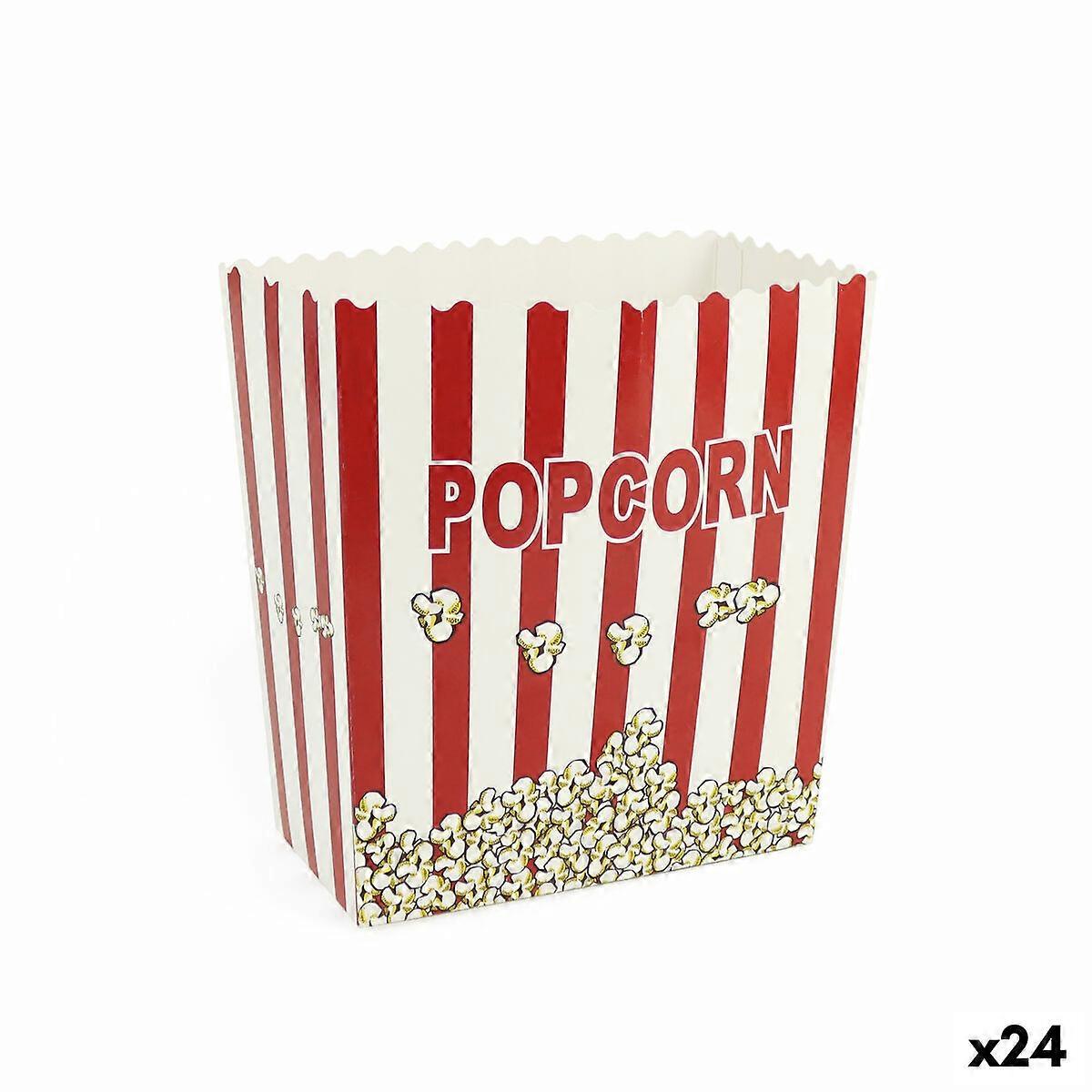 Container to serve the popcorn Inde Popcorn (4 Pieces) (24 Units)