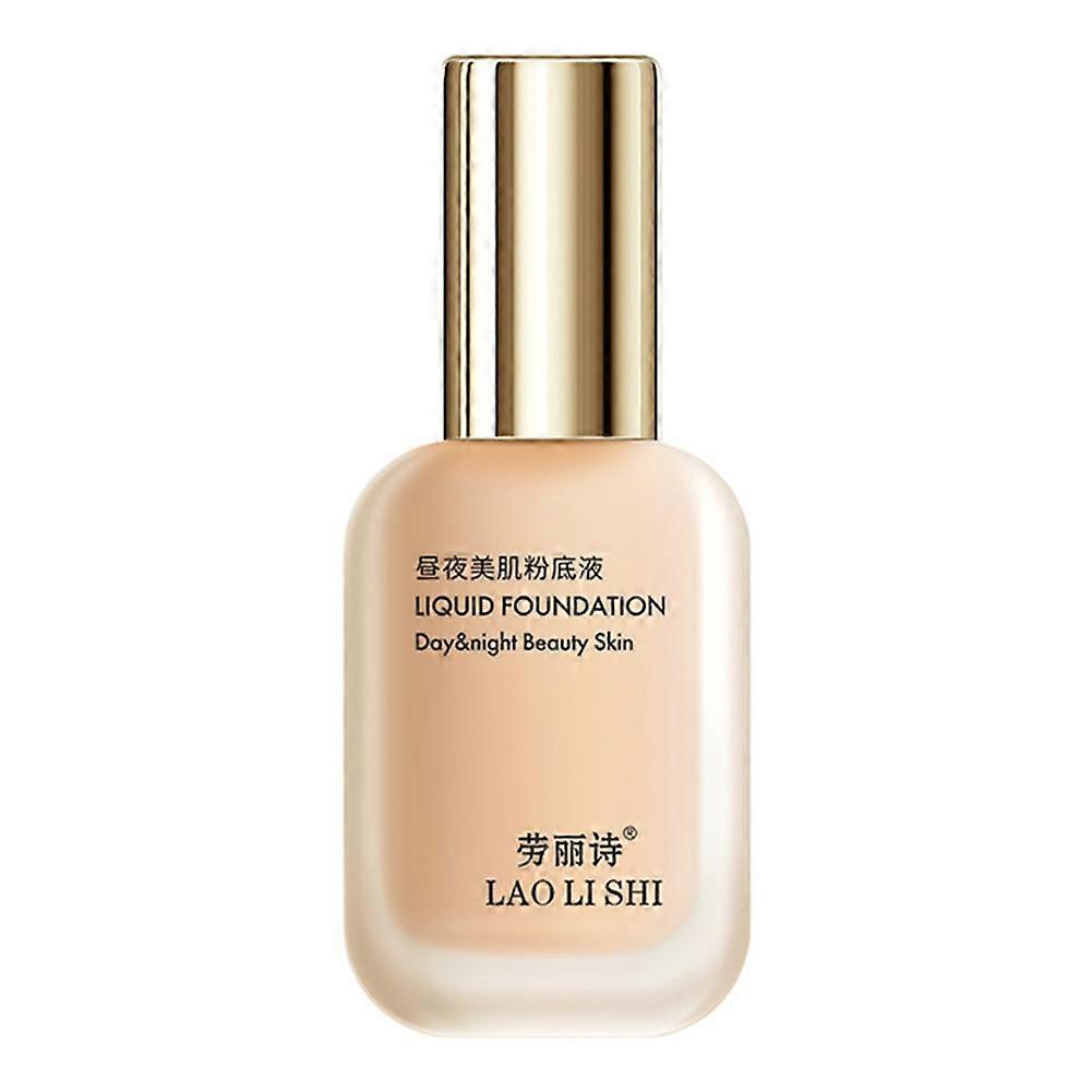 Light Moist Foundation Liquid Makeup Primer Natural Face Concealer Base Cream