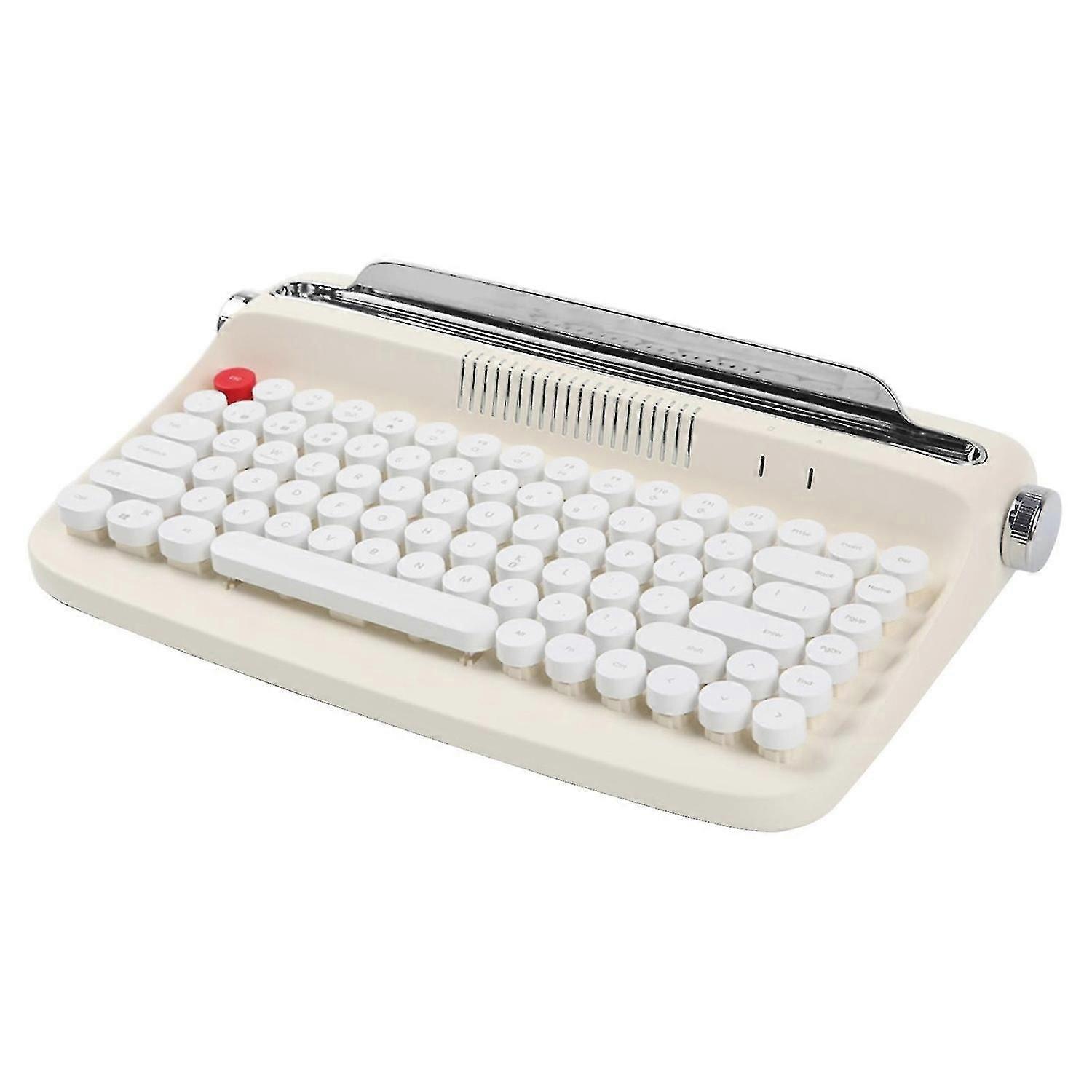 Mechanical Gaming Keyboard BT Wireless Keyboard with Round Keycap for Windows