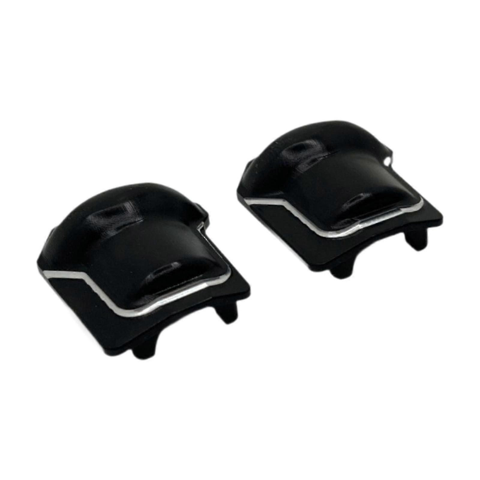 2Pcs 1:10 RC Front Rear Bridge Axle Rear Covers Spare Parts Upgrade Replace Parts Modification for R1001 R1002 Vehicles Model