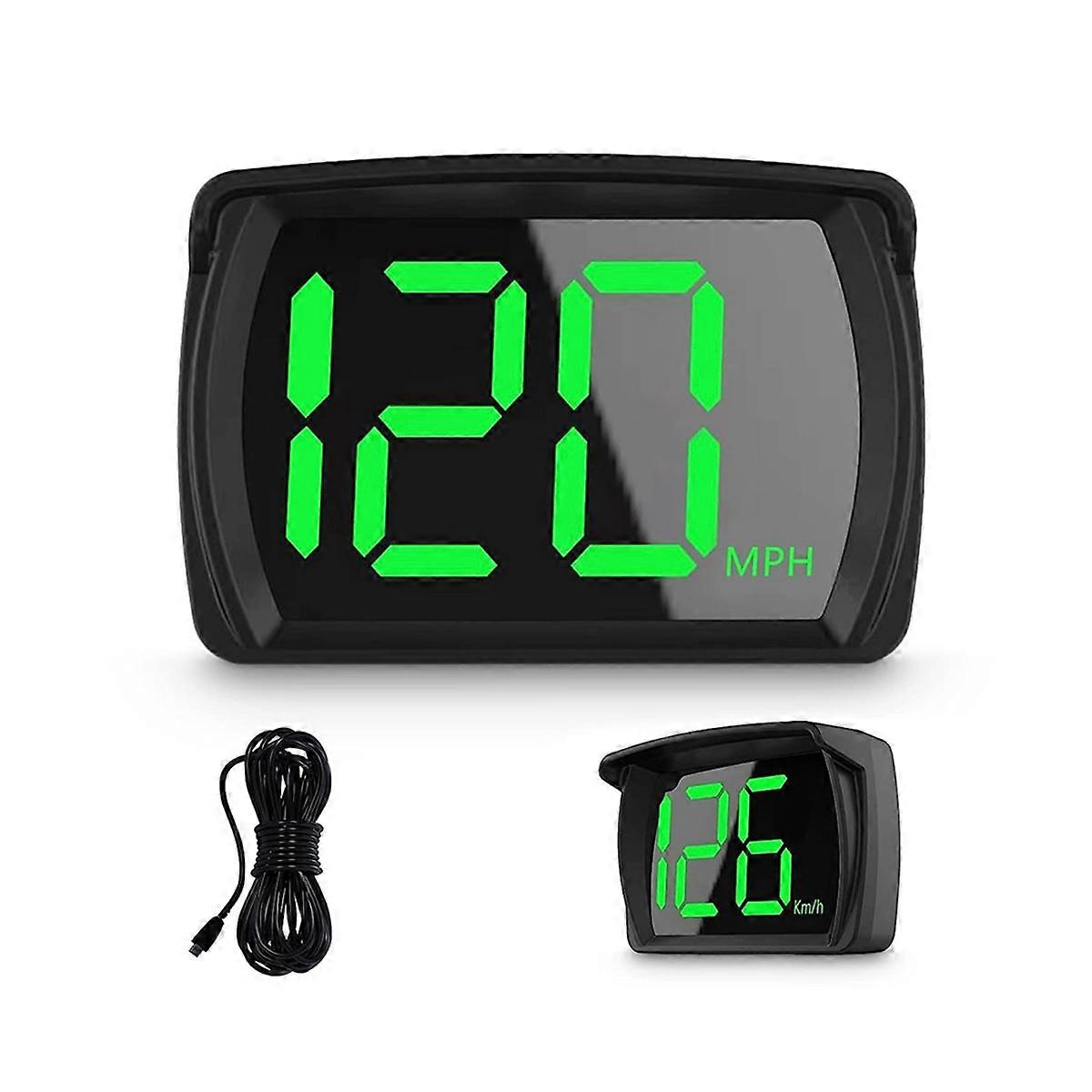 Car Hud GPS Speedometer,Head Up Display for Cars with Speed,Mph