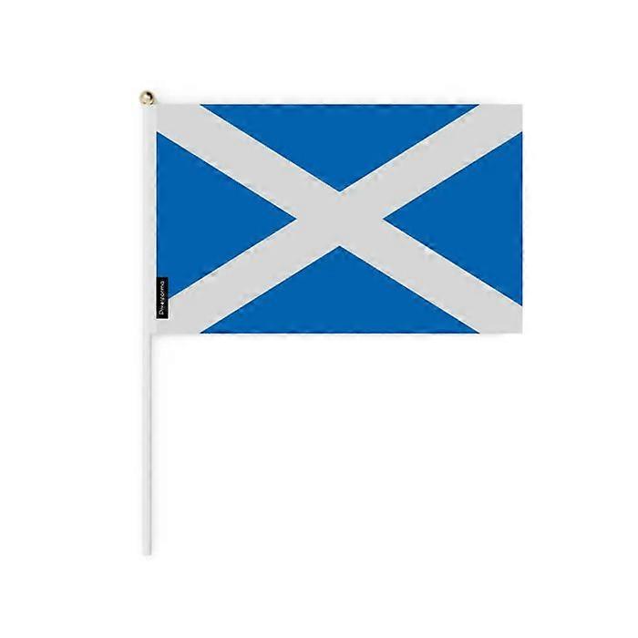 Mini Scotland Flag - Multicolor - 20 x 30 cm - 100 pieces - Polyester - Lightweight and durable