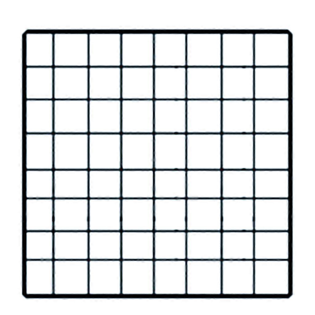 Tableau mémo mural en métal à grille multicolore