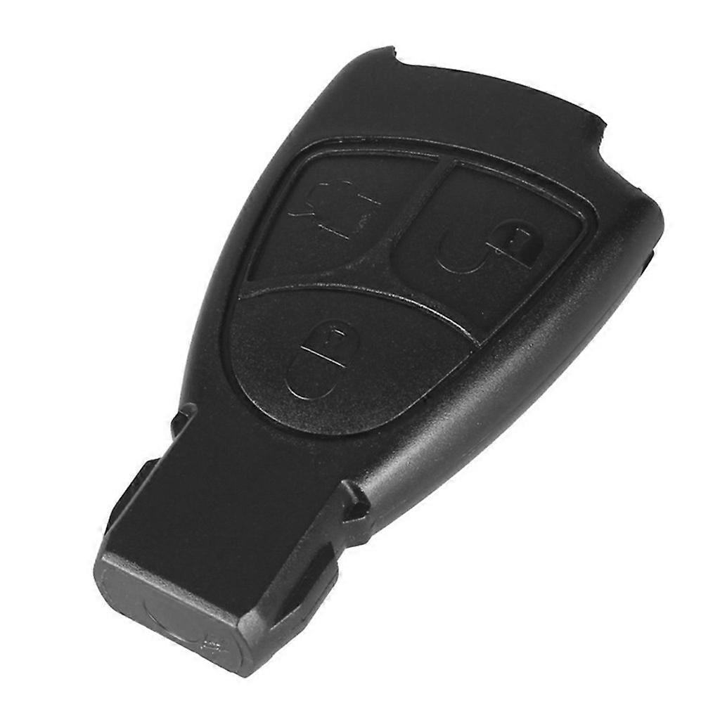 278635 Modified Rreplacements 3 Buttons Remote for Key Fob for Case Cover Suitable for Mercedes Benz C E ML Class W203 W Black